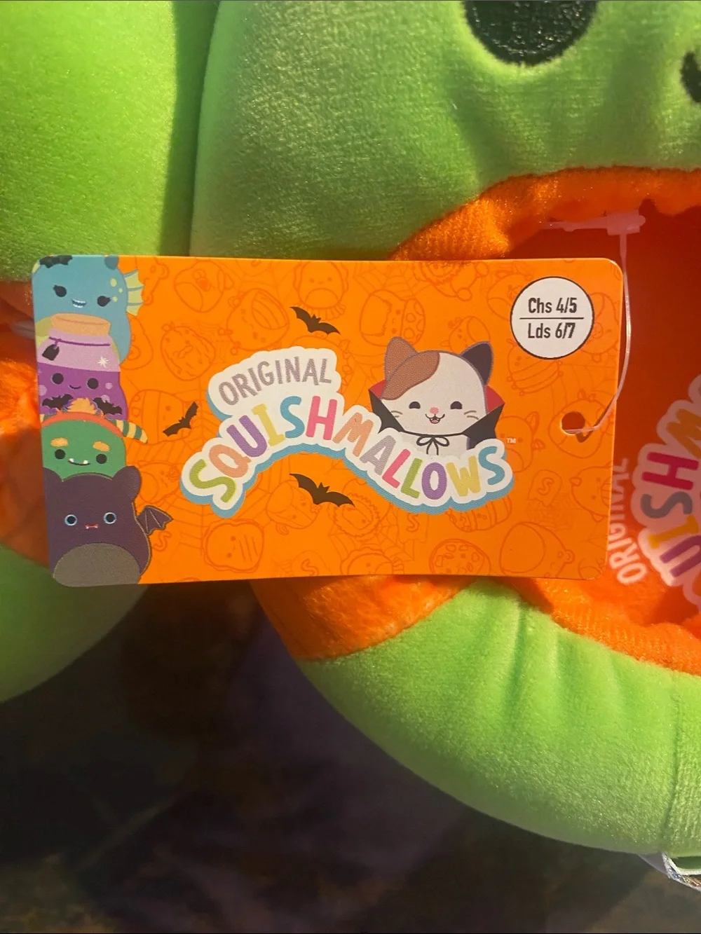 New Squishmallows Halloween Latte Slippers